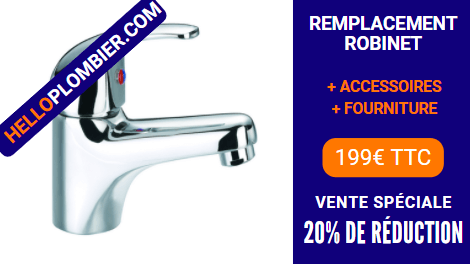Tarifs robinet lavabo