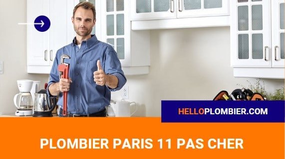 Plombier Paris 11 pas cher