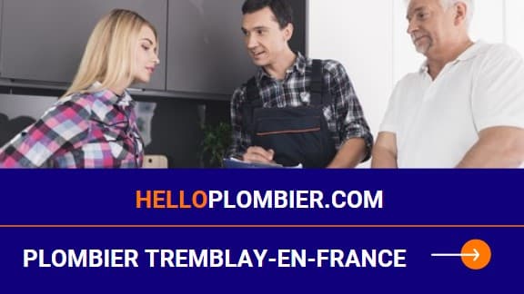 Plombier Tremblay-en-France urgence