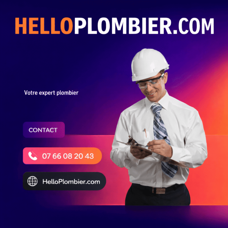 Plombier professionnel HelloPlombier.com à Marseille – dépannage plomberie rapide et fiable